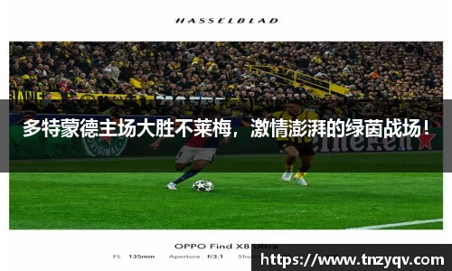 多特蒙德主场大胜不莱梅，激情澎湃的绿茵战场！